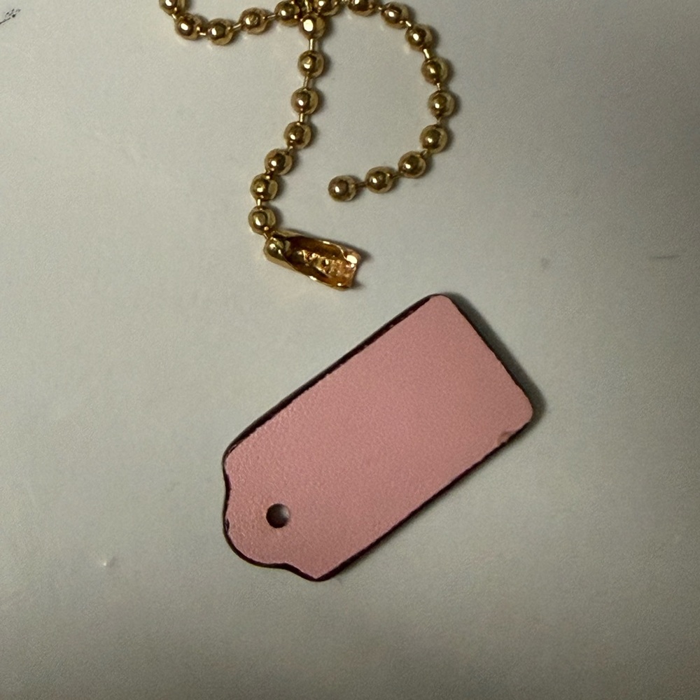 Coach Light Pink Signature Shoulder Bag - Picture 6 of 7